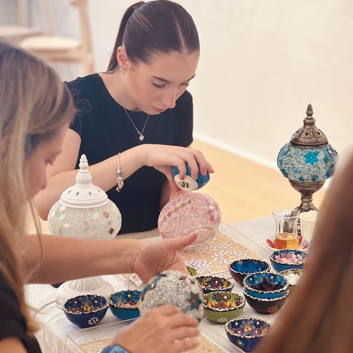 Turkish Mosaic Lamp Pop-up Class: Canberra ACT