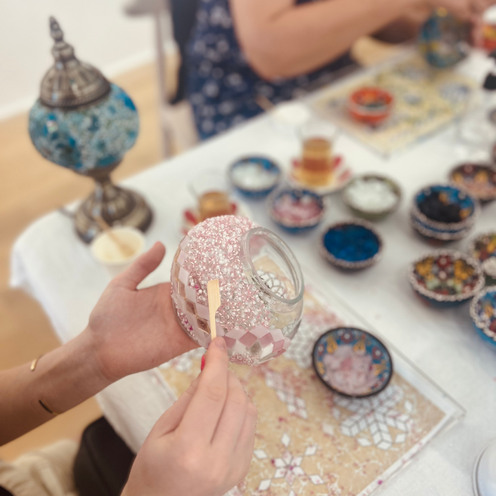 Turkish Mosaic Lamp Pop-up Class: Canberra ACT