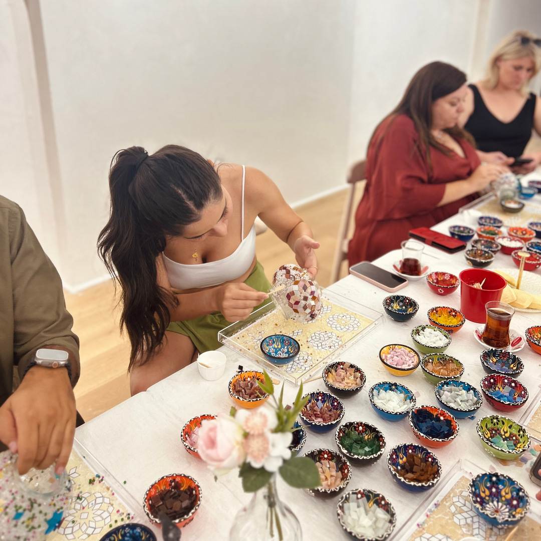 Turkish Mosaic Lamp Pop-up Class: Canberra ACT