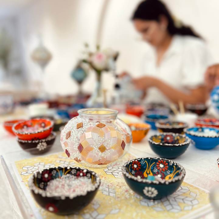 Turkish Mosaic Lamp Pop-up Class: Canberra ACT