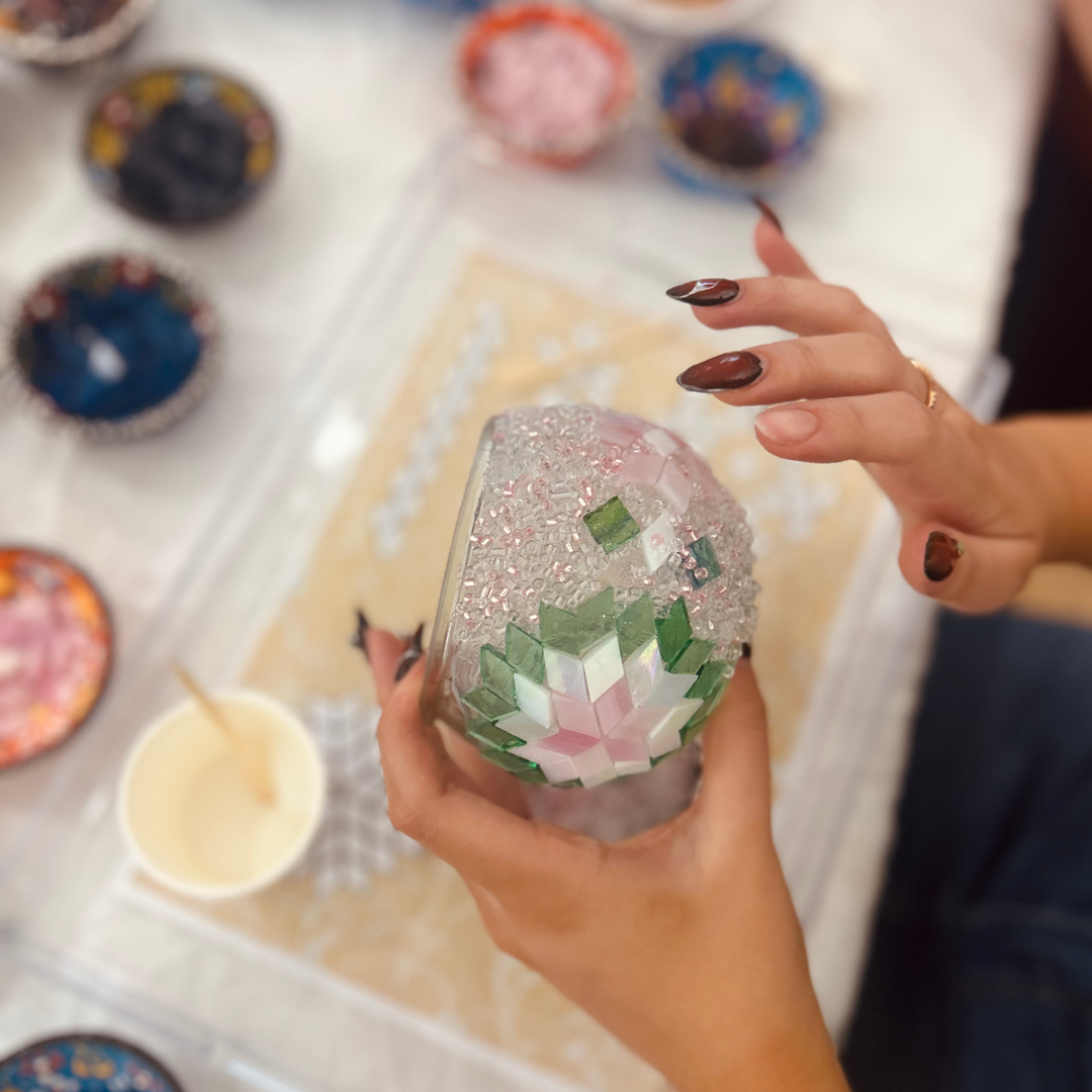 Turkish Mosaic Lamp Pop-up Class: Canberra ACT