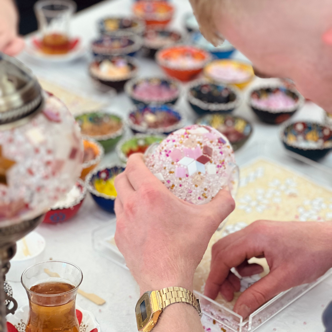 Turkish Mosaic Lamp Pop-up Class: Canberra ACT