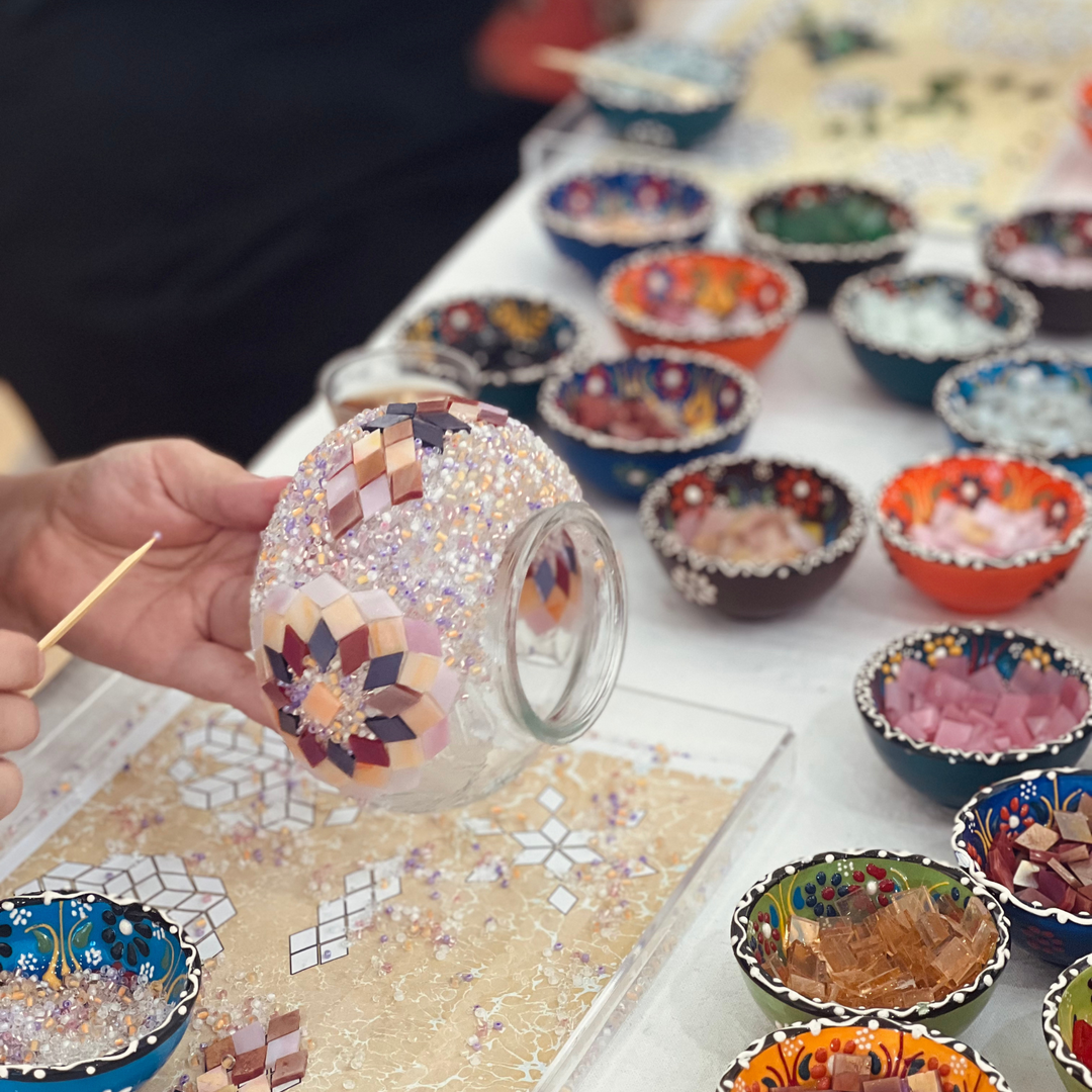 Turkish Mosaic Lamp Pop-up Class: Canberra ACT